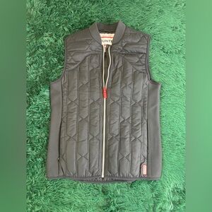 Hunter Original Black Midlayer Gilet Vest Medium